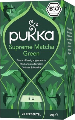 Pukka Supreme Matcha Green Organic Herbal Tea Energizing Infusion Selection 20TB