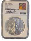 U.S. Mint American Eagle 2021 1 oz Silver MS 70 NGC Business Strike #6262899-192