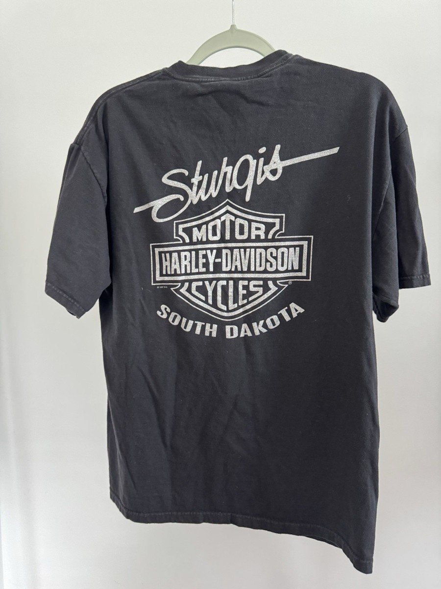 Harley-Davidson Sturgis Tシャツ Lサイズ シングル Harley-Davidson Sturgis Tee L | Black Short Sleeve | USA Made