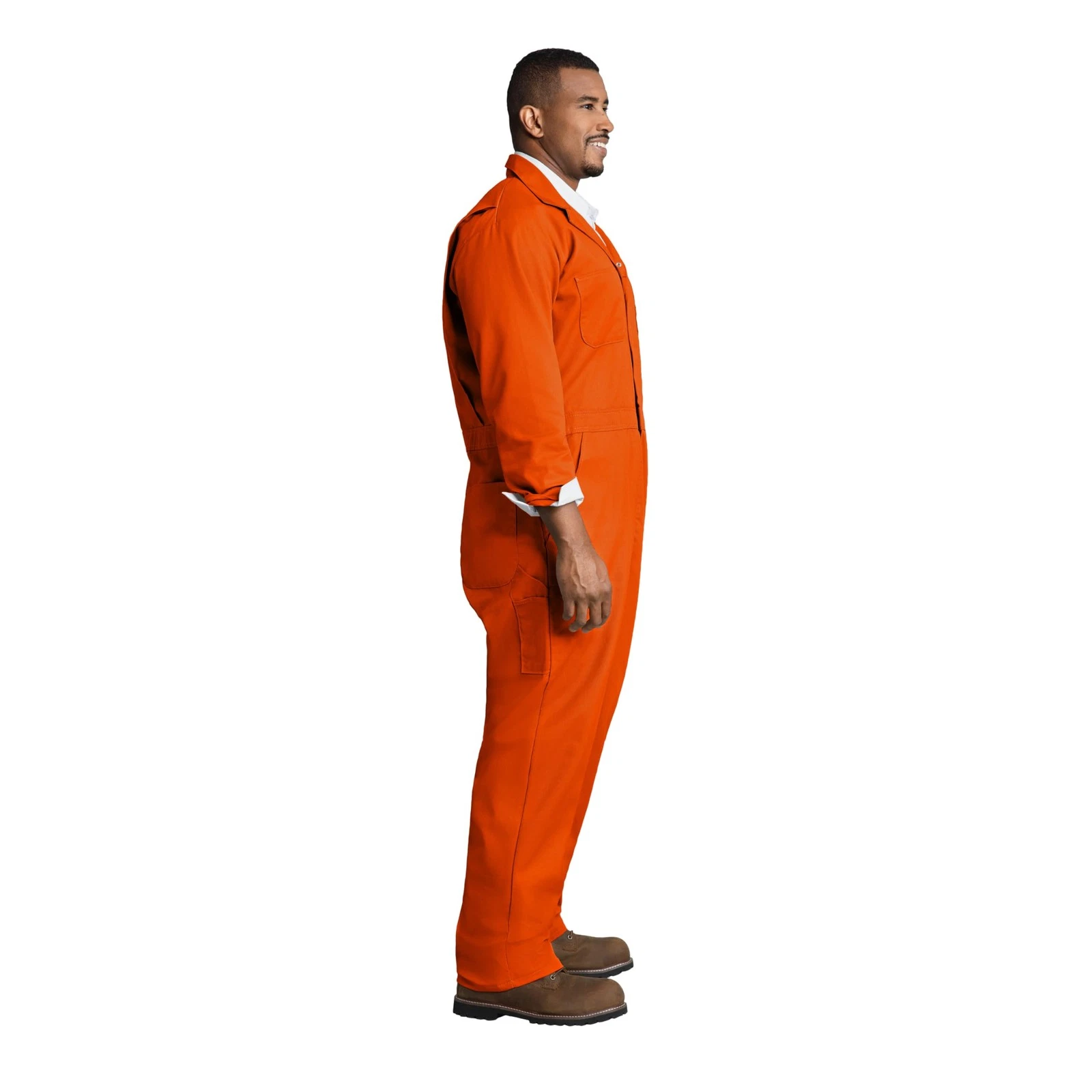 Red Kap Men's Twill Action Back Coverall, Orange, 46 image 4