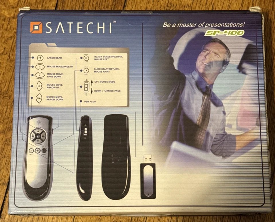 Bluetooth Wireless Presenter Pro Pointer Remote Control SP-400 - Image 2 of 3