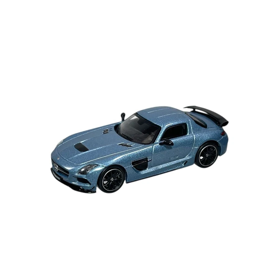 Modellino Auto Tarmac Global64 1/64 Mercedes-Benz SLS AMG Coupe Black Series ... - Immagine 2 di 4