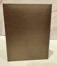 7x5 Gold Fabric Covered Photo Album. Holds 24 Pictures.