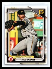 Paul Skenes 2024 Bowman Prospects RC # BP-125