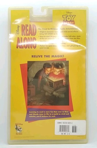 Disney Toy Story Read Along Cassette Tape w/24 page Book 1995 - MIP! - Picture 4 of 4