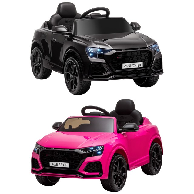 HOMCOM Auto Elettrica per Bambini 3-5 Anni 6V Audi Autentica