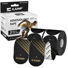 Kinesiology Tape, Precut Athletic Sports Tape 40 Strips (2 Rolls), Waterproof...