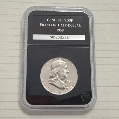 1959 BU Franklin Half Dollar Proof 🇺🇸