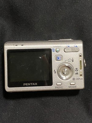 ペンタックス　ＰＥＮＴＡＸ　ＯＰＴＩＯ　Ｓ５n Pentax Optio S5N Compact Digital Camera Silver Tested Used