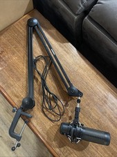 HyperX QuadCast S Freestanding Condenser Microphone With boom arm