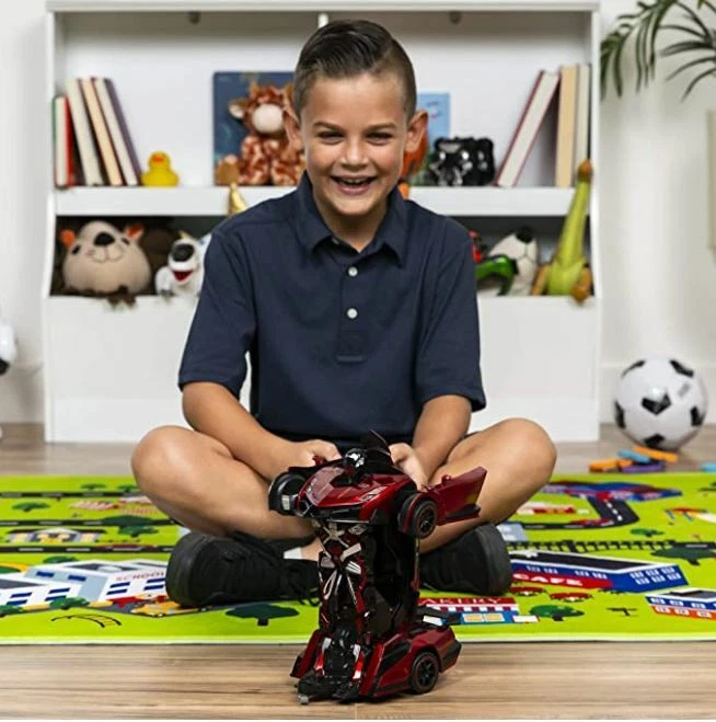 Best Choice Products Escala 1:16 Transformador RC Control Remoto Robot Drifting Ra Foto 3 de 4