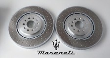 Set dischi freno anteriori Maserati Ghibli Trofeo front brake discs 2x 670217883