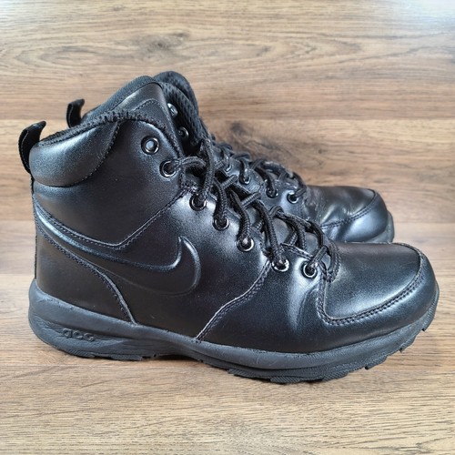 Nike ACG Manoa Black Leather Winter 