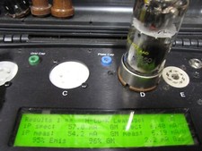 Sylvania 6550 Vacuum tube.......double halo....Labeled Magnavox