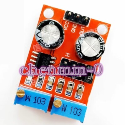 5PCS NE555 Pulse frequency duty cycle/square wave rectangular wave signal #YT
