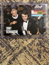 1995 WCW Main Event Cardz WCW Announcer Tony Schiavone Card # 47