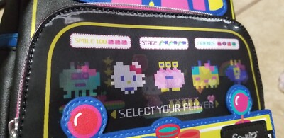 Colorful Hello Kitty Lenticular Backpack Sanrio Exclusive Hello Kitty Vintage TV Lenticular Mini  main image 4