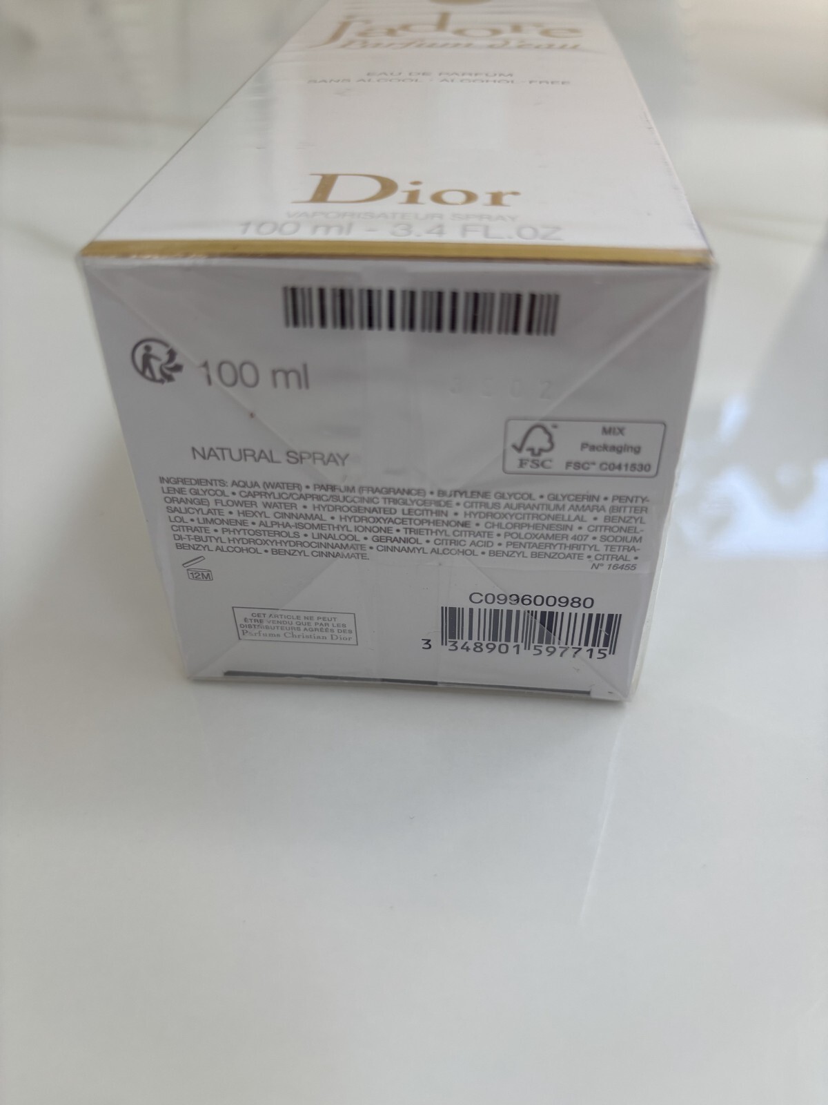 JADORE DIOR INFINISSIME EDP 150ML (SPRAY)