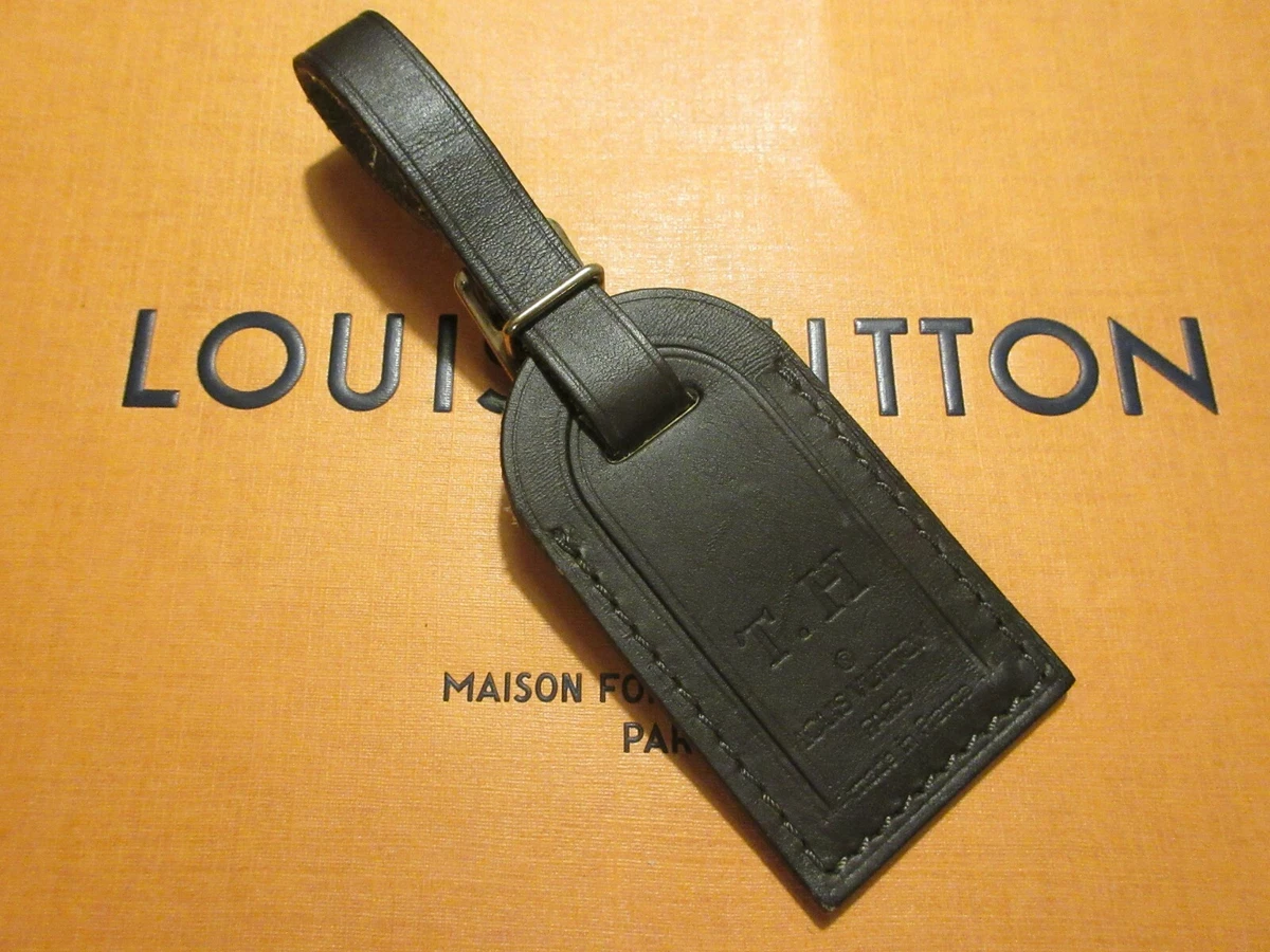 Louis vuitton leather tag clearance