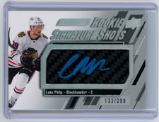 2023-24 Upper Deck Engrained #RSS-LP Luke Philp Signature Shots Rookie #/299