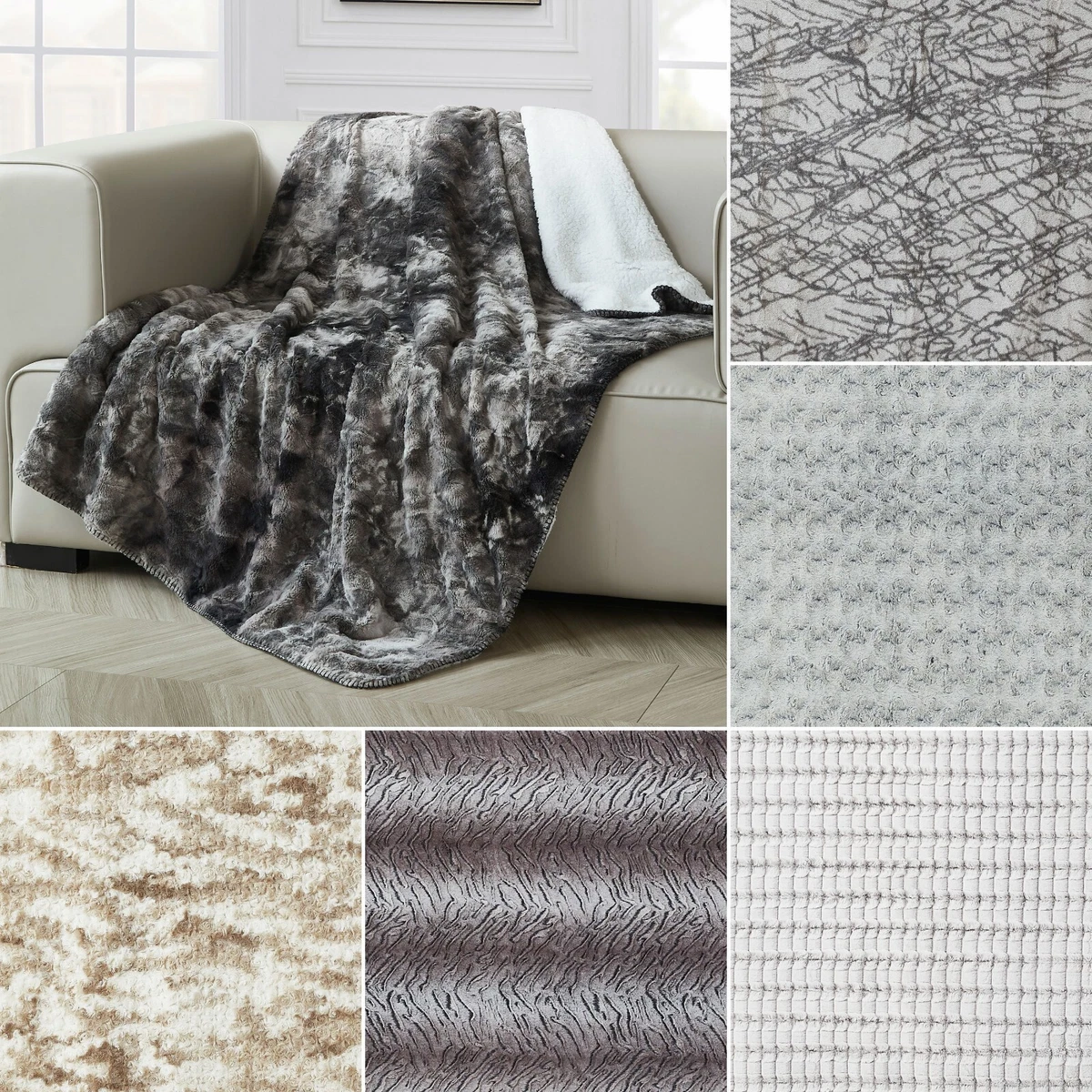 Regal comfort 2025 faux fur blanket