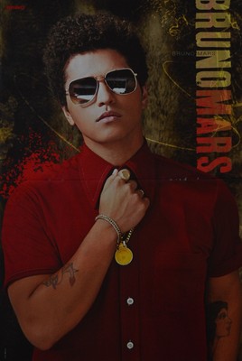 BRUNO MARS - A3 Poster (ca. 42 x 28 cm) - Clippings Fan Sammlung NEU