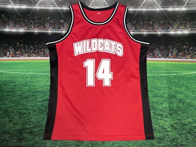 Wildcats Jerseys Troy Bolton #14 East High School Basketball