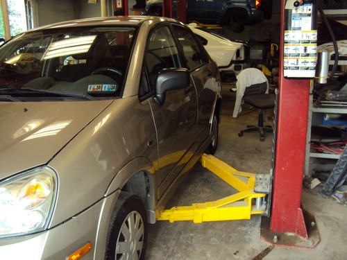Rear Power Window Regulator SUZUKI AERIO Right 02 03 04 05 06 07 - Foto 3 di 4