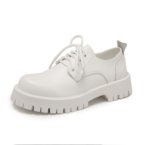 Zapatos de plataforma para hombres punta redonda con cordones zapatos de vestir formales ropa de negocios zapatos informales - Imagen 14 de 14