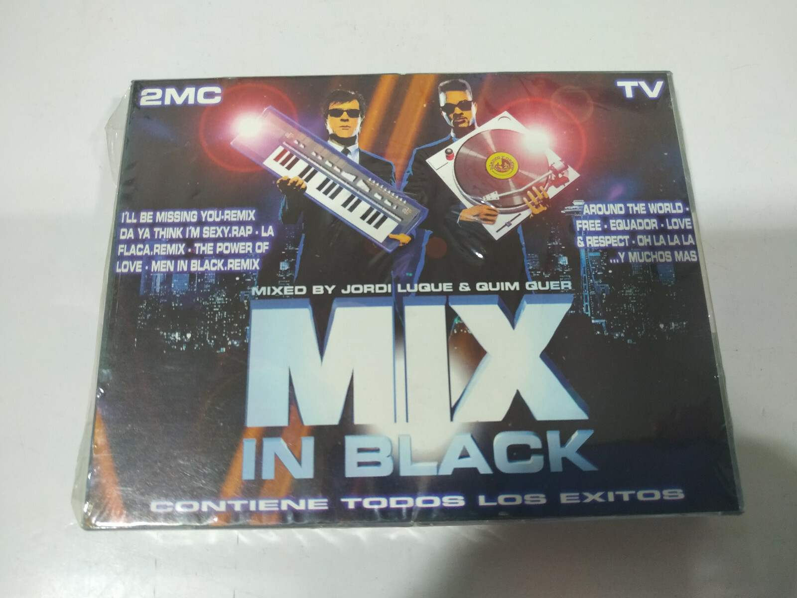 Mix In Black Mixed By Jordi Luque & Quim Quer 2 X Tape Cassette New - 5T