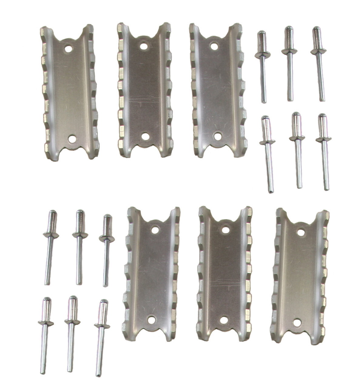 SPI Universal Running Board Grip Strips for Snowmobiles - 6 Pack - Foot Traction