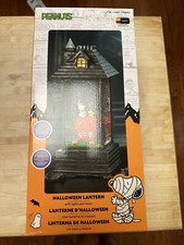 Peanuts Snoopy Halloween Spooky Lantern with Lights  Music