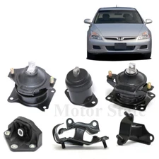 Engine Motor Mount Kit For 03-07 Honda Accord 3.0L AT Transmission 6PCS