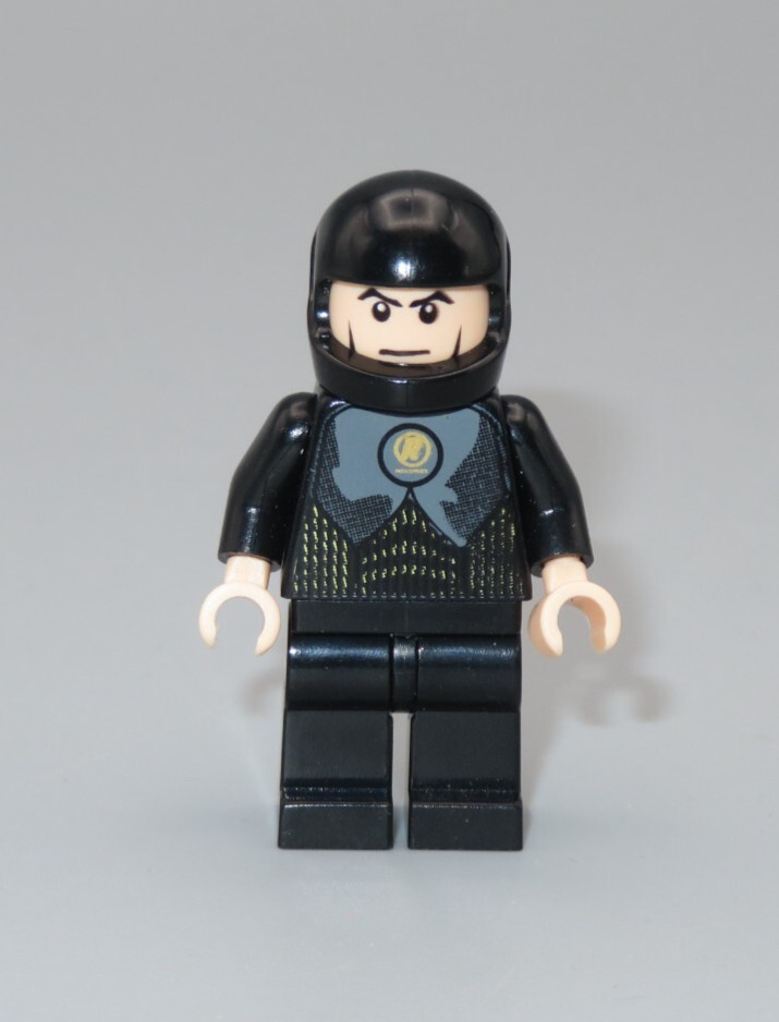 LEGO Speed Racer Cannonball Taylor minifigure 8161 Grand Prix Race