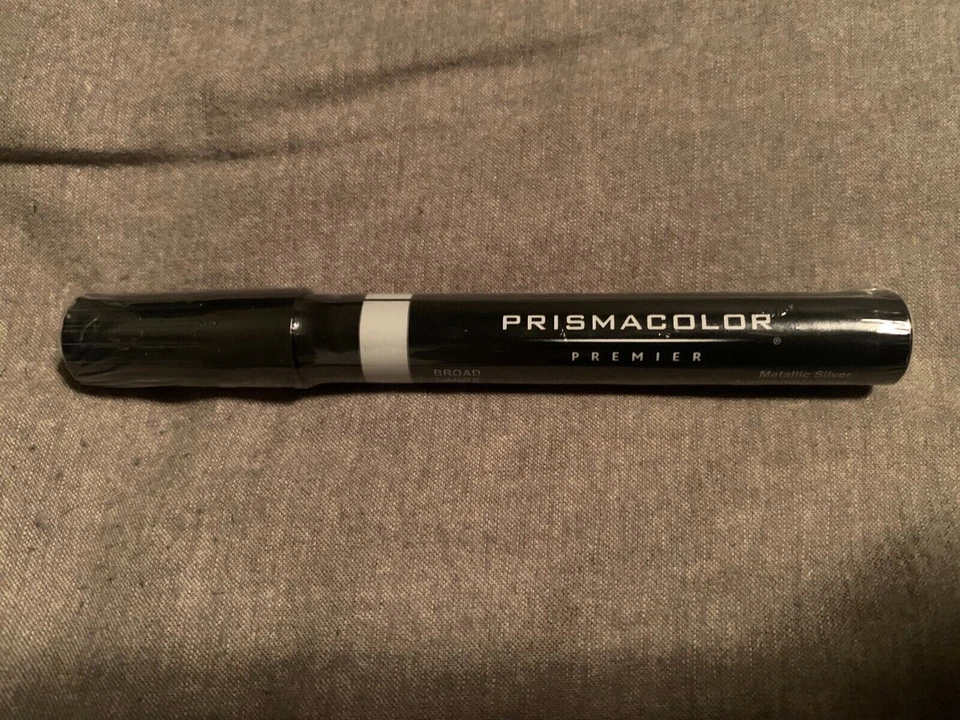 Prismacolor PM-117 Metallic Silver Broad Marker Paint Pen Prisma DISCONTINUED!