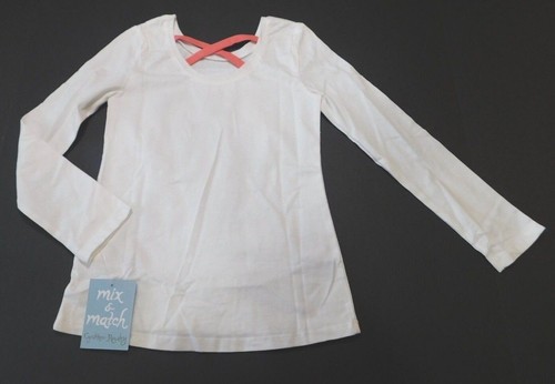 Cynthia Rowley Girl's T-Shirt Leggings Ivory Multi SIZE XS/4 Cotton Friends NEW - Picture 4 of 5