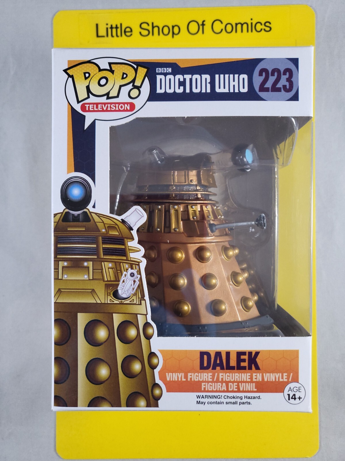 Funko Pop Doctor Who Dalek Vinyl Figure #223 Collectible