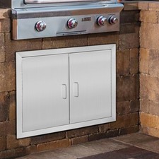 430/660/790mmx410mm BBQ Island Access Door Outdoor Kitchen Door Stainless Steel