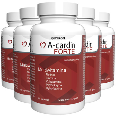 A-Cardin Forte - 300 Kapseln, 5er Pack DE
