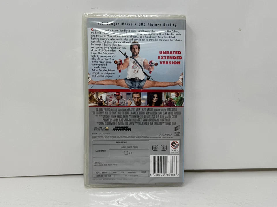 You Don't Mess with the Zohan (UMD) PSP Video Comedia ¡¡Nuevo y Precintado!!! Foto 3 de 3