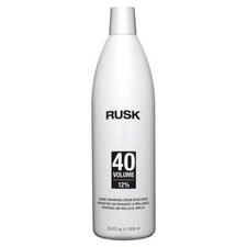 Rusk Universal Shine Enhancing 40V Cream Developer 33.8 fl.oz