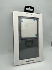 Samsung Silicone Cover Case with Ring for Samsung Galaxy Z Flip6 Gray