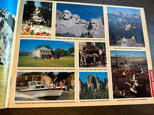 Vintage ‘80 Old West Trail Vacation Guide Wyoming South Dakota Montana - Picture 5 of 5