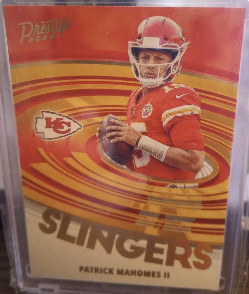 2022 Panini Prestige PATRICK MAHOMES II SLINGERS - SSP CASE HIT - Chiefs!