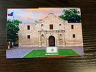 The Alamo Dirt Relic collectible display Photo Card USA Texas History battle