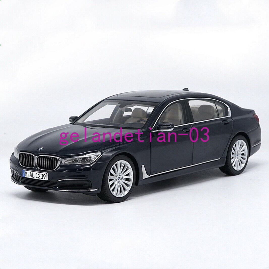 BMW 7シリーズ ミニカー 1/18 1/18 Scale BMW 7 Series 750 Li 2017 Grey Diecast Car Model