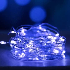 200/300 LED Battery Micro Rice Wire Copper Fairy String Lights Party 66FT 100FT