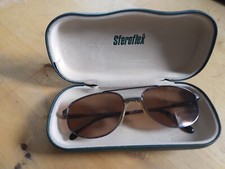 Sferoflex Polarized aviator sunglasses, very good condition, with hardshell case