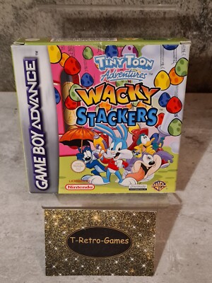 Game Boy Advance Tiny Toon Adventures Wacky Stackers mit OVP und Anleitung EUR