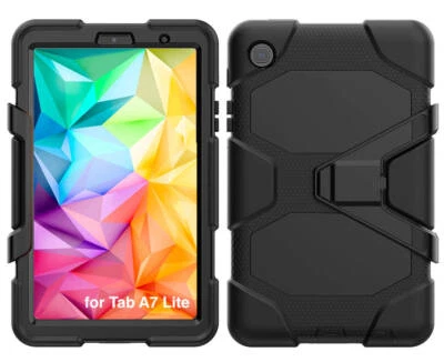 SDTEK Coque pour Samsung Galaxy Tab A7 Lite (2021) Support protecteur écran
